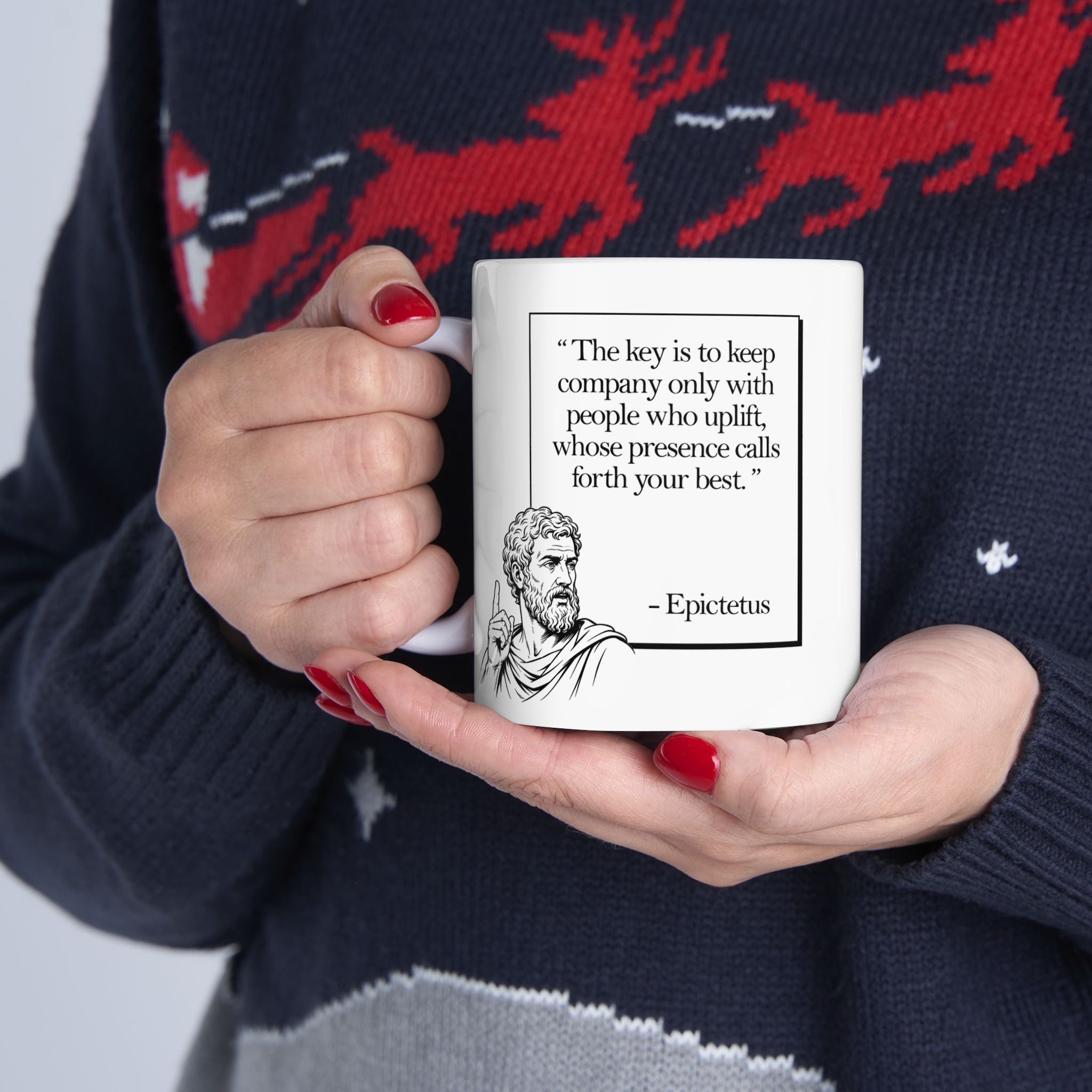 Epictetus Quotation Mug - Uplift