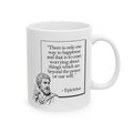 Epictetus Quotation Mug - Happiness