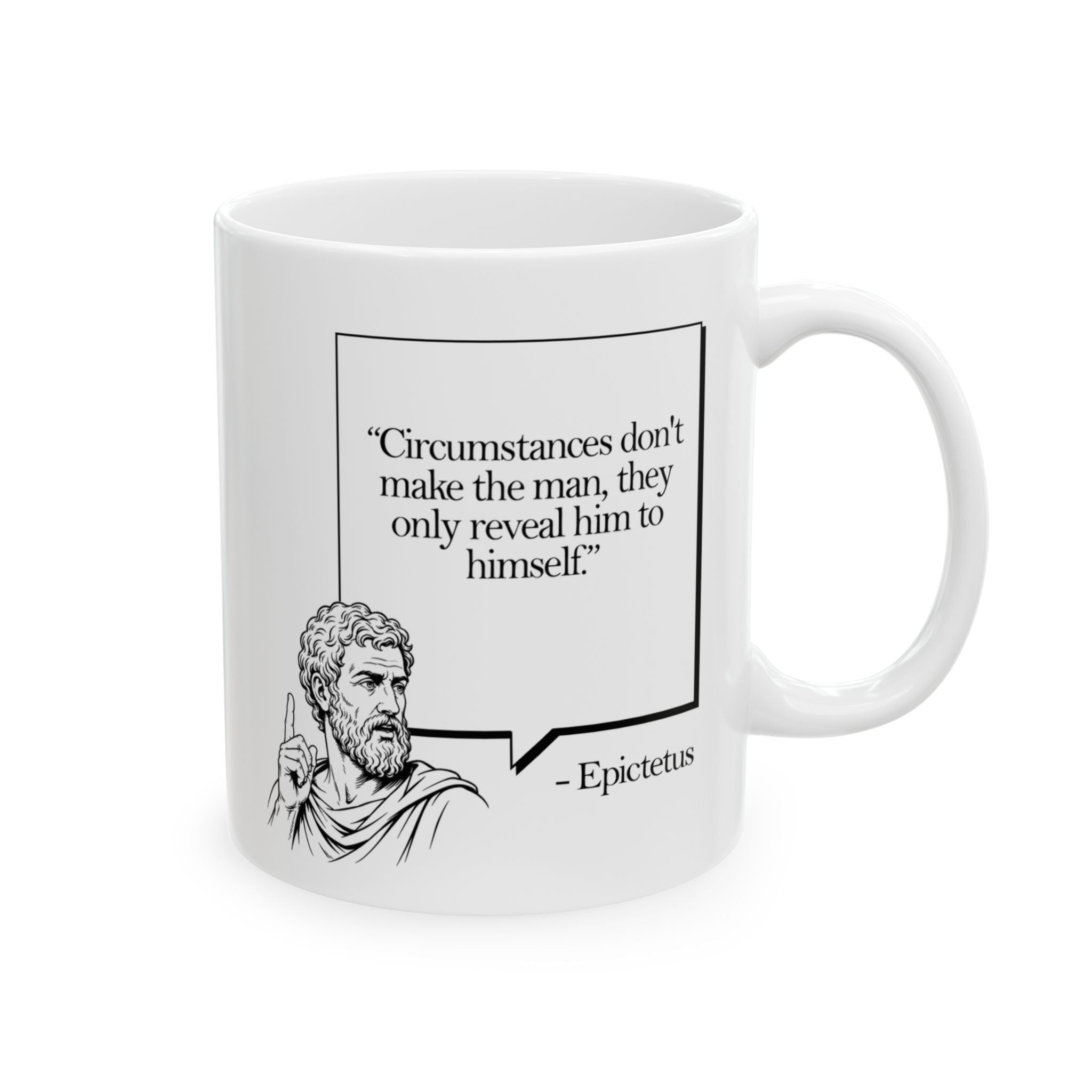 Epictetus Quotation Mug - Reveal