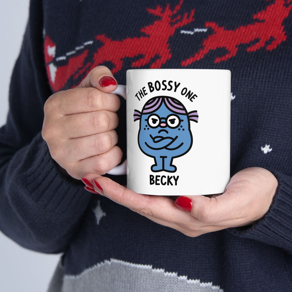 The Bossy One - Personalised Coffee Mug