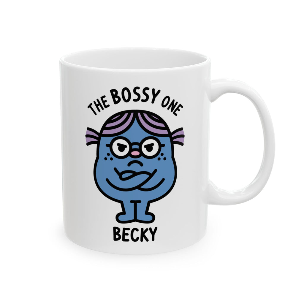 The Bossy One - Personalised Coffee Mug