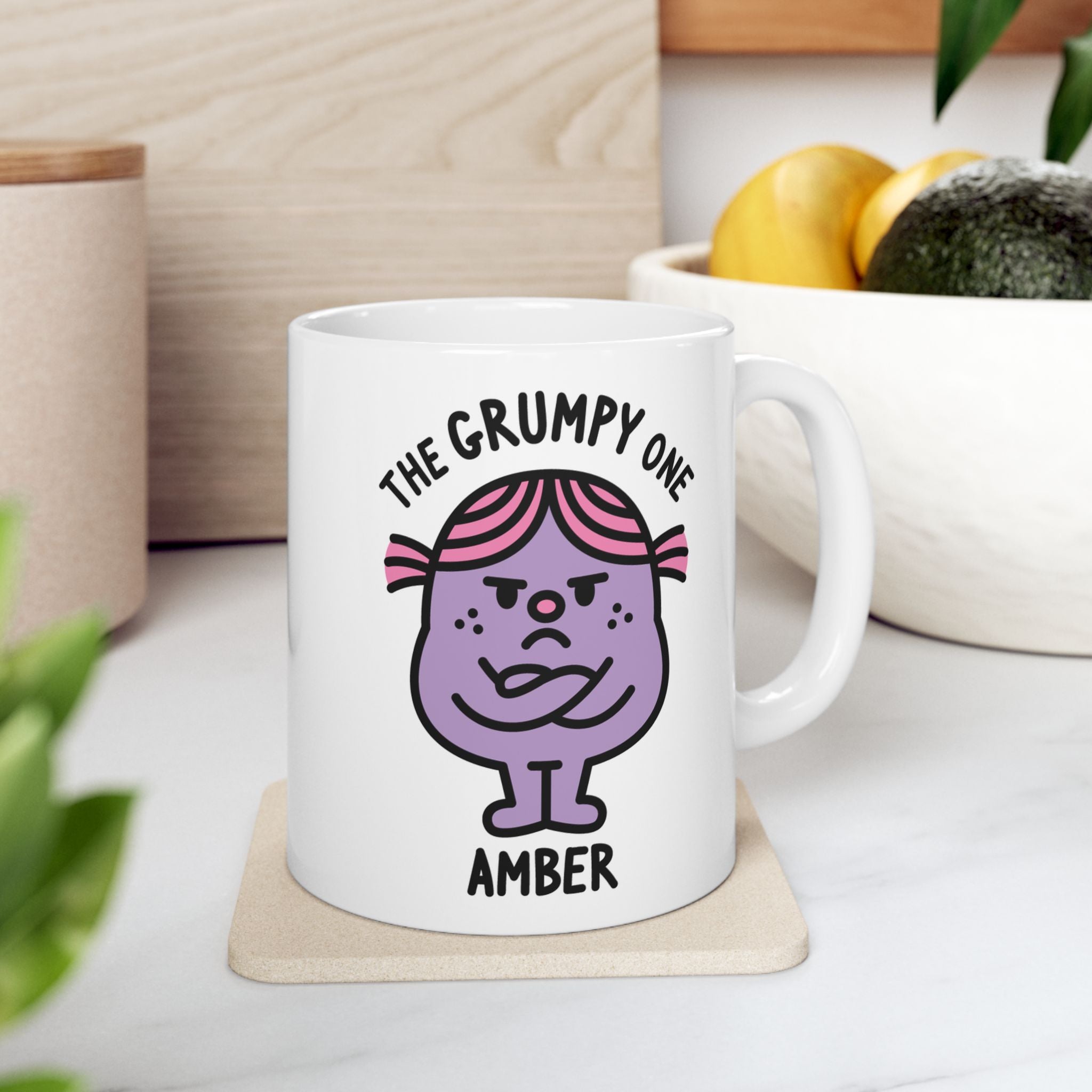The Grumpy One - Personalised Coffee Mug