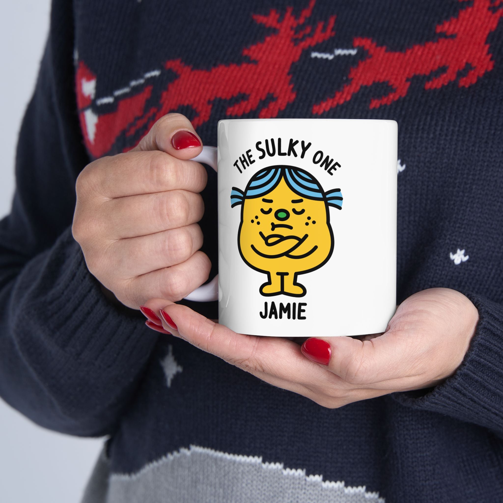 The Sulky One - Personalised Coffee Mug